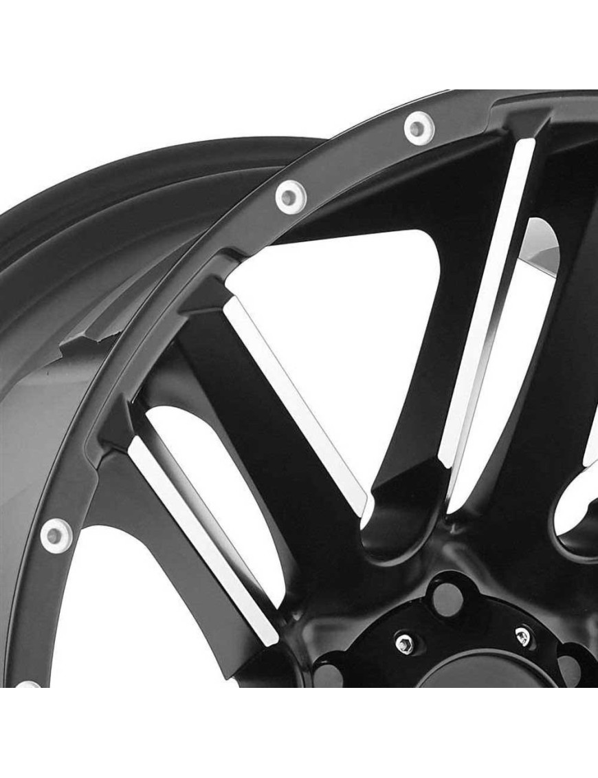 Felga aluminiowa MO978 Razor Satin Black Moto Metal - ujęcie 2