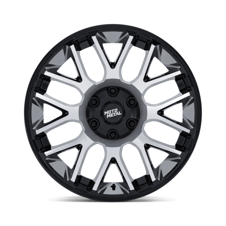 Felga aluminiowa MO816 OVERLOOK Gloss Black W/ Machined Face MOTO METAL - ujęcie 2