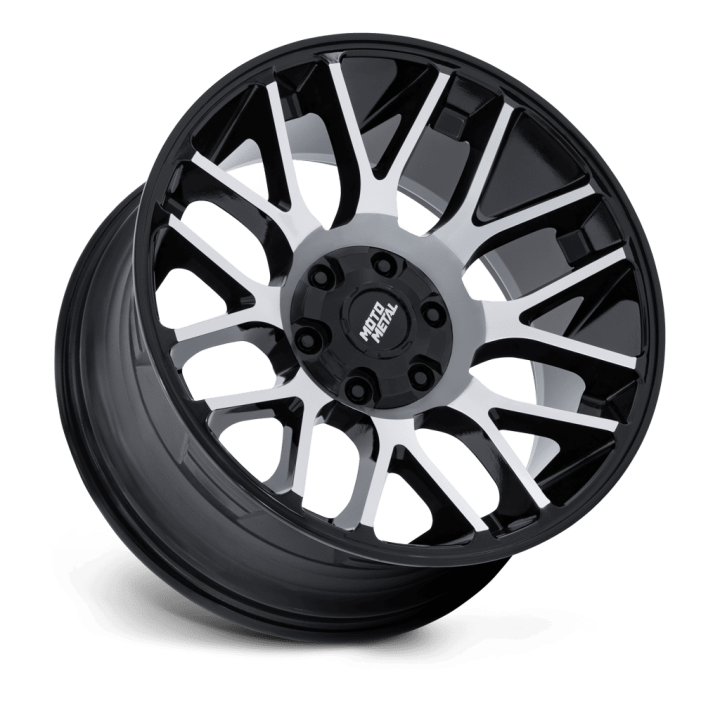 Felga aluminiowa MO816 OVERLOOK Gloss Black W/ Machined Face MOTO METAL - ujęcie 3