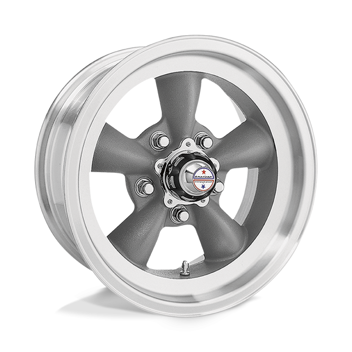 Felga aluminiowa VN105 TORQ THRUST D Torq Thrust Gray W/ Mach Lip AMERICAN RACING