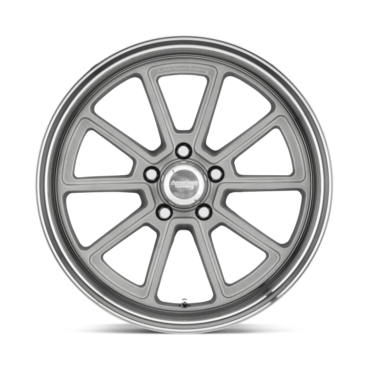 Felga aluminiowa VN510 DRAFT Vintage Silver W/ Diamond Cut Lip AMERICAN RACING - ujęcie 2