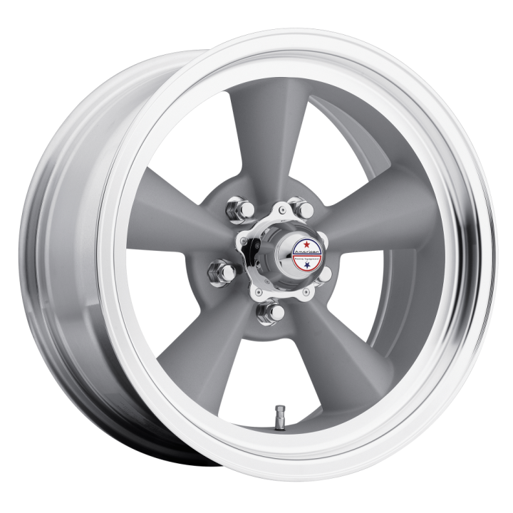 Felga aluminiowa VN309 TT O Vintage Silver W/ Machined Lip AMERICAN RACING