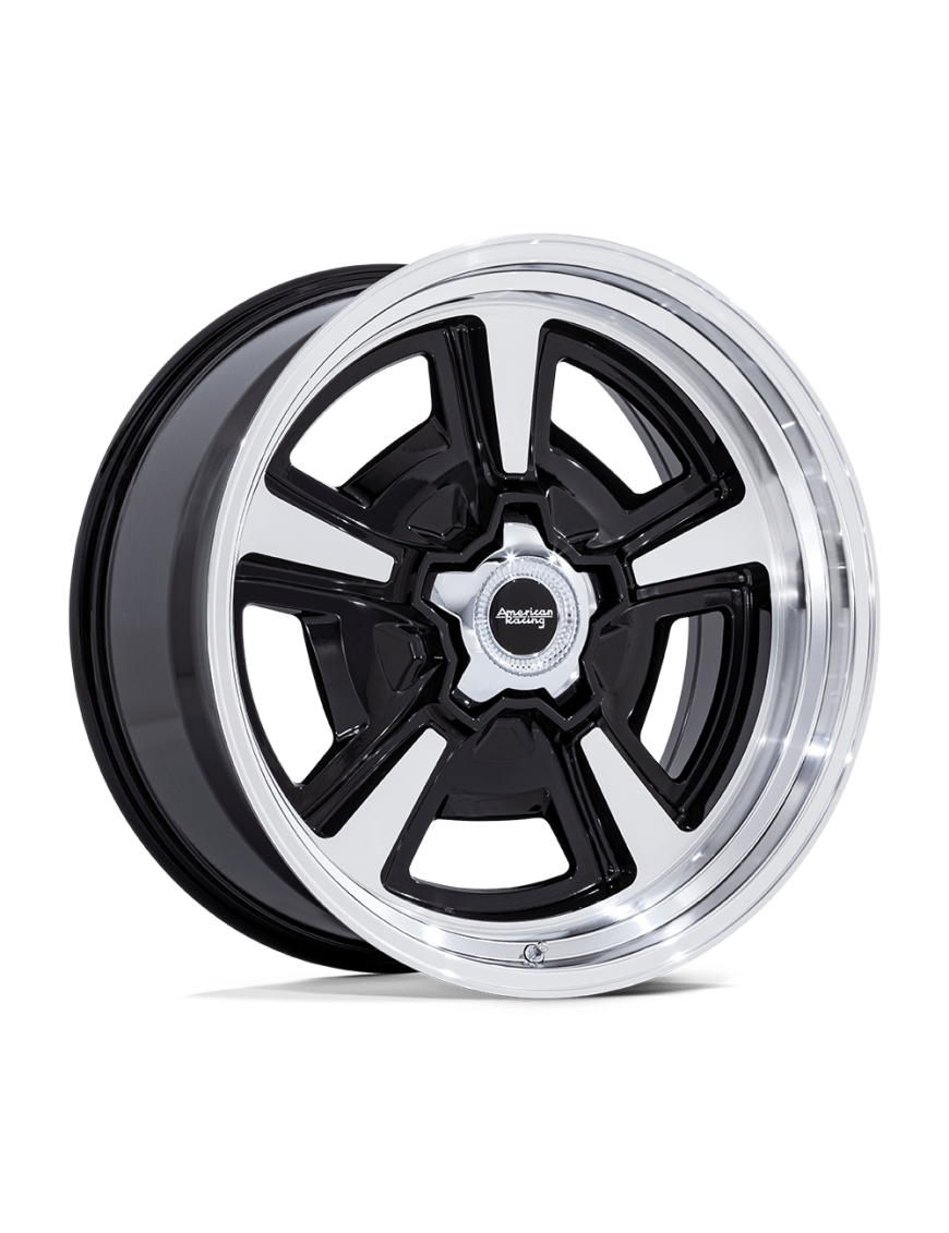 Felga aluminiowa VN517 MARAUDER Gloss Black Machined W/ Diamond Cut Lip AMERICAN RACING