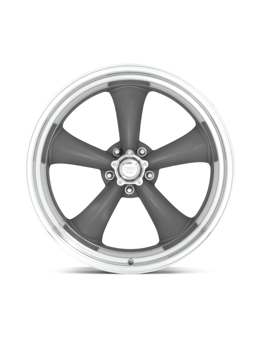 Felga aluminiowa VN215 CLASSIC TORQ THRUST II Mag Gray W/ Machined Lip AMERICAN RACING