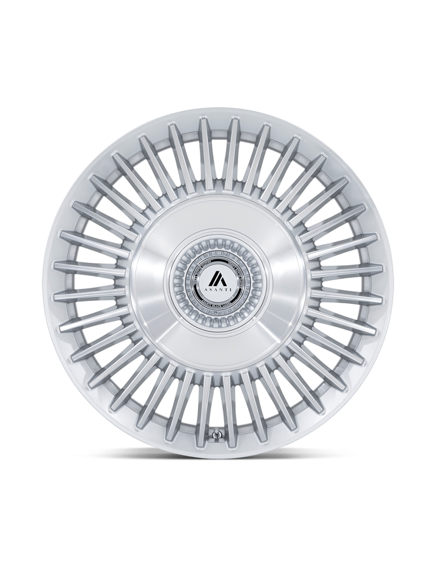 Felga aluminiowa AB040 TIARA Gloss Silver Bright Mach Face Asanti - ujęcie 3