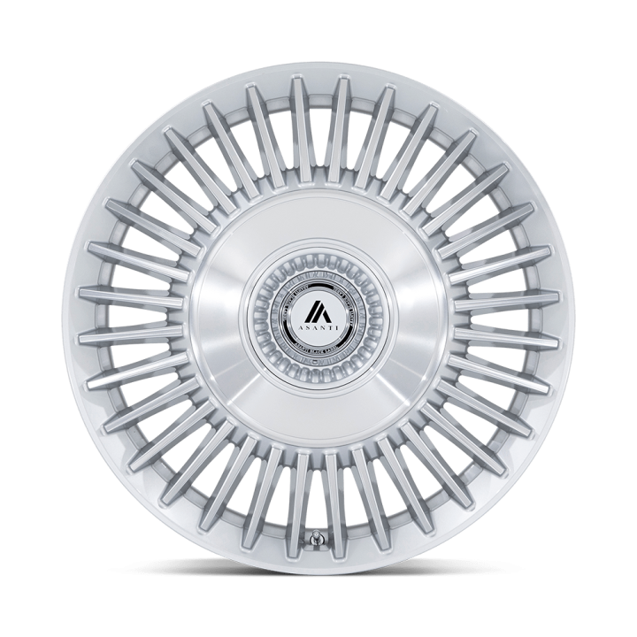 Felga aluminiowa AB040 TIARA Gloss Silver Bright Mach Face Asanti - ujęcie 3