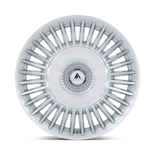 Felga aluminiowa AB040 TIARA Gloss Silver Bright Mach Face ASANTI - ujęcie 2