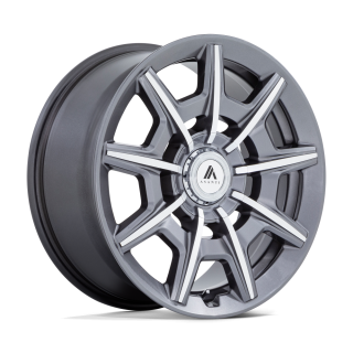 Felga aluminiowa AB041 ESQUIRE Gloss Anthracite Bright Mach ASANTI