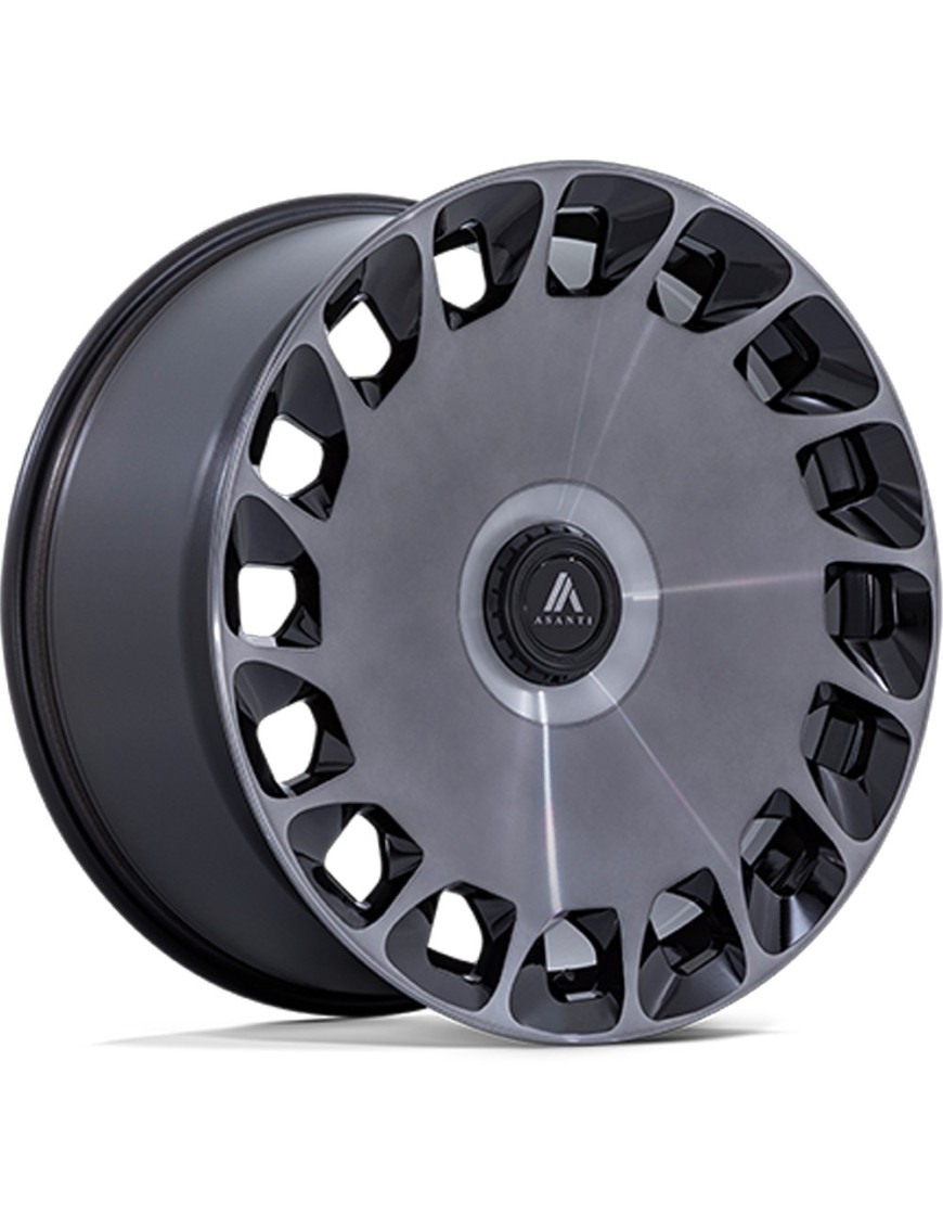 Felga aluminiowa AB045 ARISTOCRAT Gloss Black Machined Fc W/ Ddt ASANTI