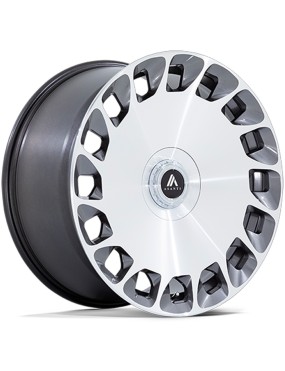 Felga aluminiowa AB045 ARISTOCRAT Gloss Platinum Bright Mach Fc ASANTI