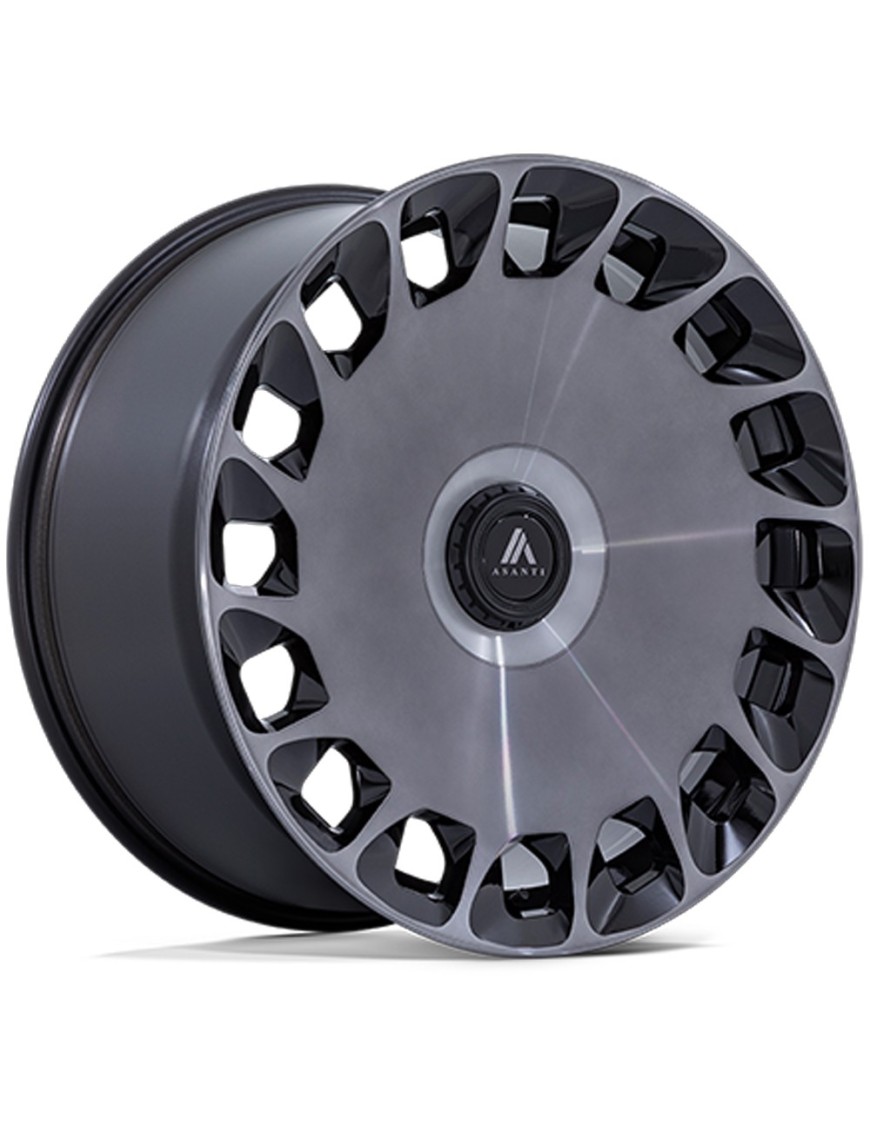 Felga aluminiowa AB045 ARISTOCRAT Gloss Black Machined Fc W/ Ddt ASANTI