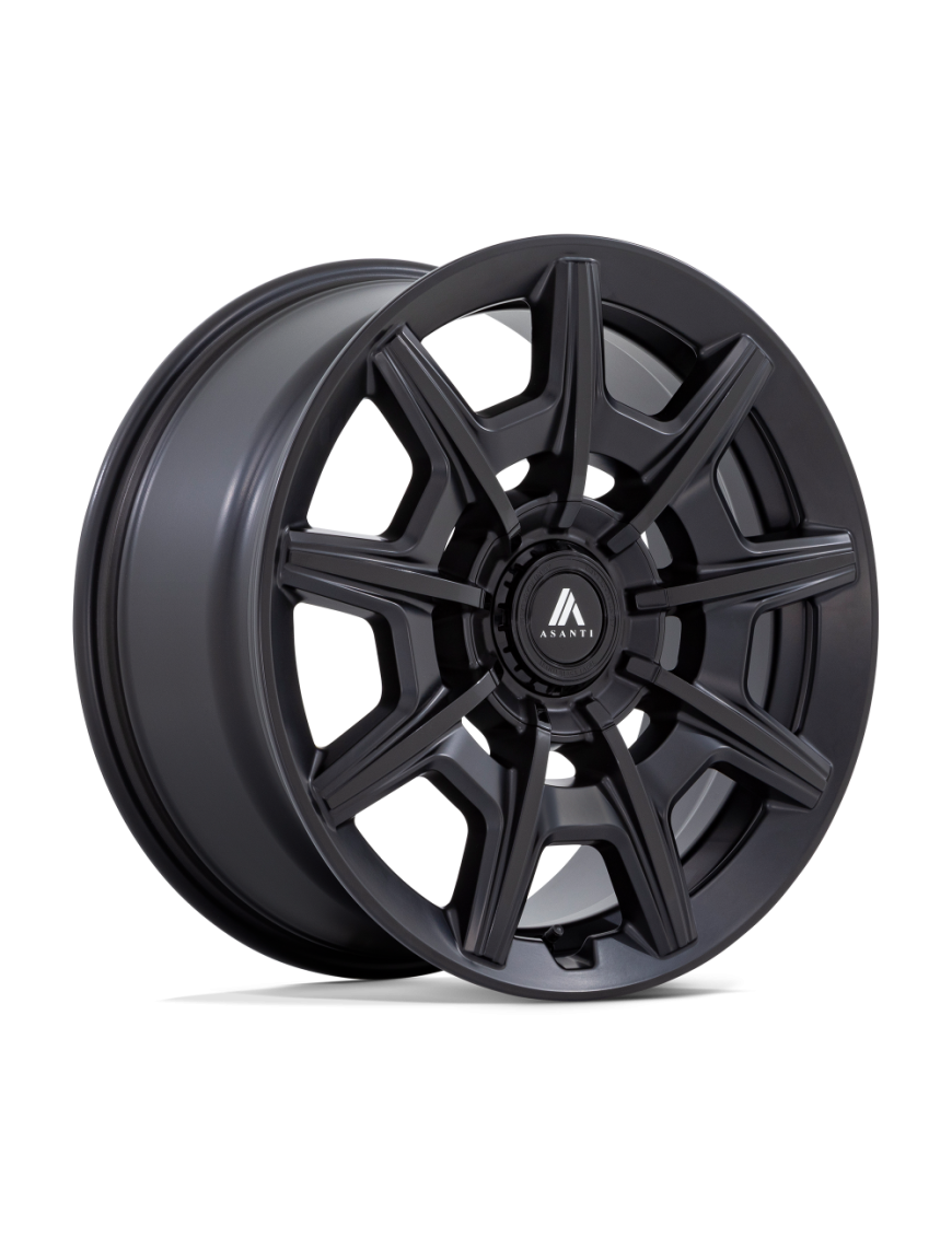 Felga aluminiowa AB041 ESQUIRE Satin Black Gloss Black Face ASANTI