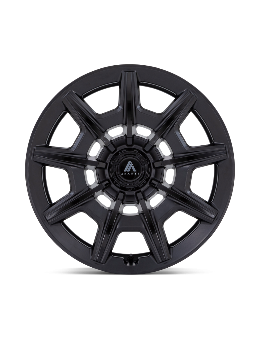 Felga aluminiowa AB041 ESQUIRE Satin Black Gloss Black Face ASANTI - ujęcie 2