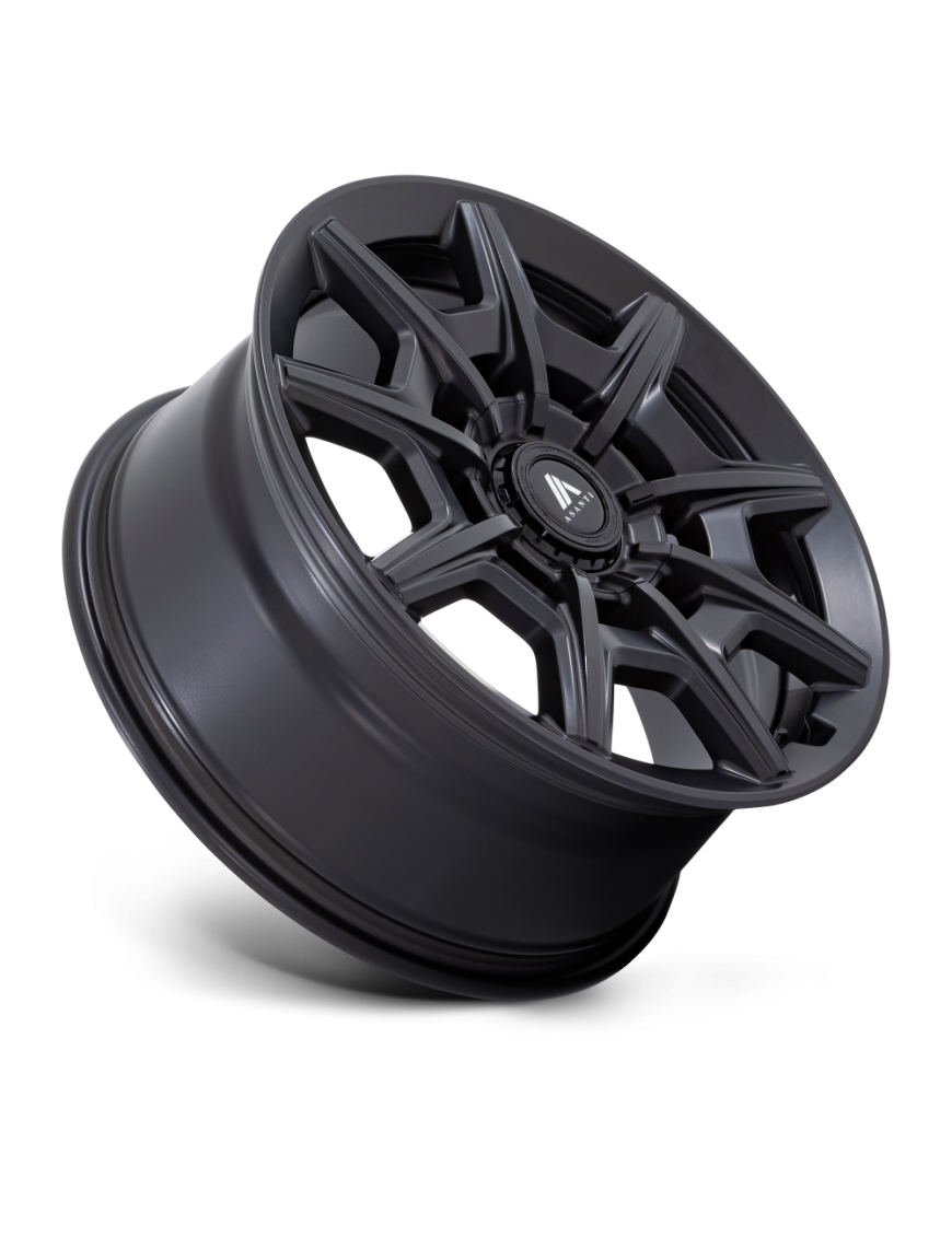 Felga aluminiowa AB041 ESQUIRE Satin Black Gloss Black Face ASANTI - ujęcie 3