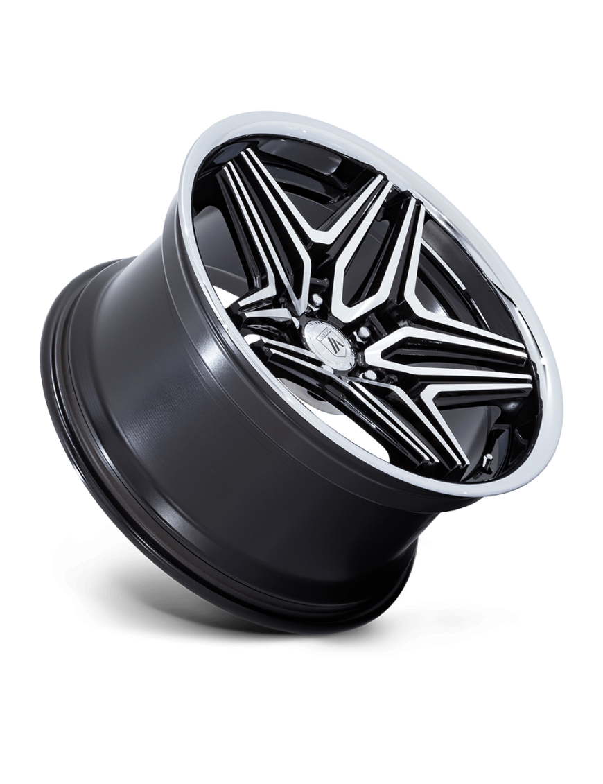 Felga aluminiowa AB046 DUKE Gloss Black Machined ASANTI - ujęcie 2