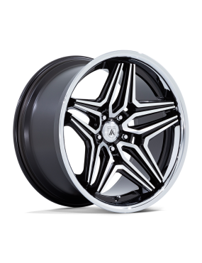 Felga aluminiowa AB046 DUKE Gloss Black Machined ASANTI