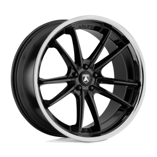 Felga aluminiowa ABL-23 SIGMA Gloss Black W/ Chrome Lip ASANTI