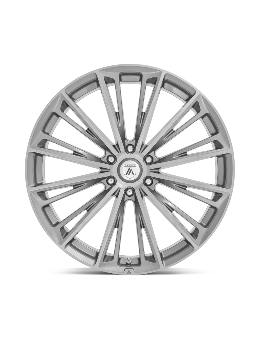 Felga aluminiowa ABL30 CORONA Titanium Brushed ASANTI - ujęcie 3