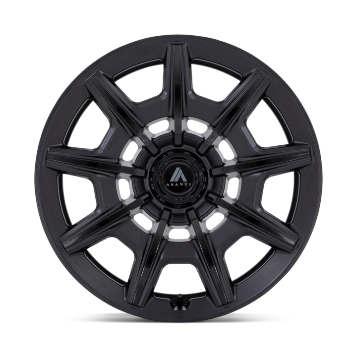 Felga aluminiowa AB041 ESQUIRE Satin Black Gloss Black Face ASANTI - ujęcie 2