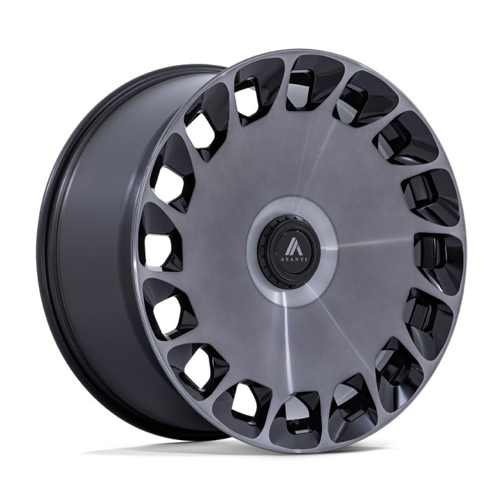 Felga aluminiowa AB045 ARISTOCRAT Gloss Black Machined Fc W/ Ddt ASANTI