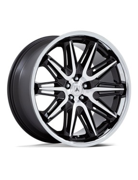 Felga aluminiowa AB047 IMPERATOR Gloss Black Machined W/ Ss Lip ASANTI