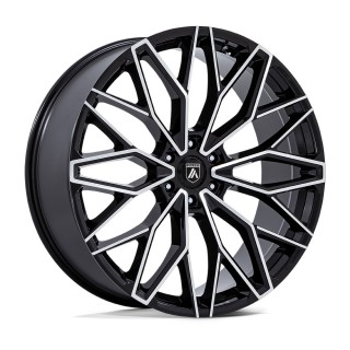 Felga aluminiowa AB050 MOGUL 6 Gloss Black W/ Machined Face ASANTI