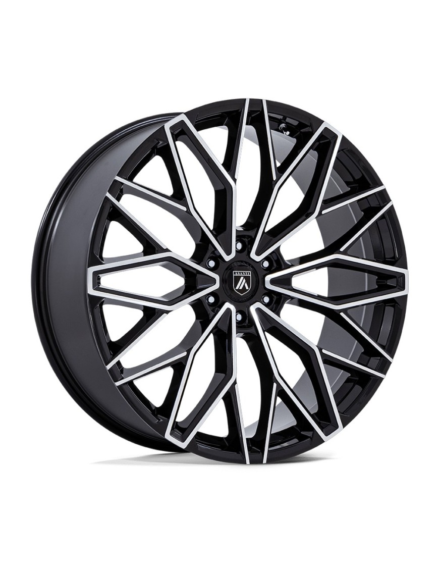 Felga aluminiowa AB050 MOGUL 6 Gloss Black W/ Machined Face ASANTI