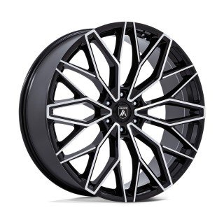 Felga aluminiowa AB050 MOGUL 6 Gloss Black W/ Machined Face ASANTI - ujęcie 2