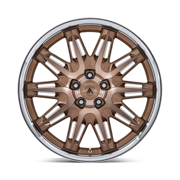 Felga aluminiowa AB047 IMPERATOR Bronze Machined W/ Bronze Lip ASANTI - ujęcie 2