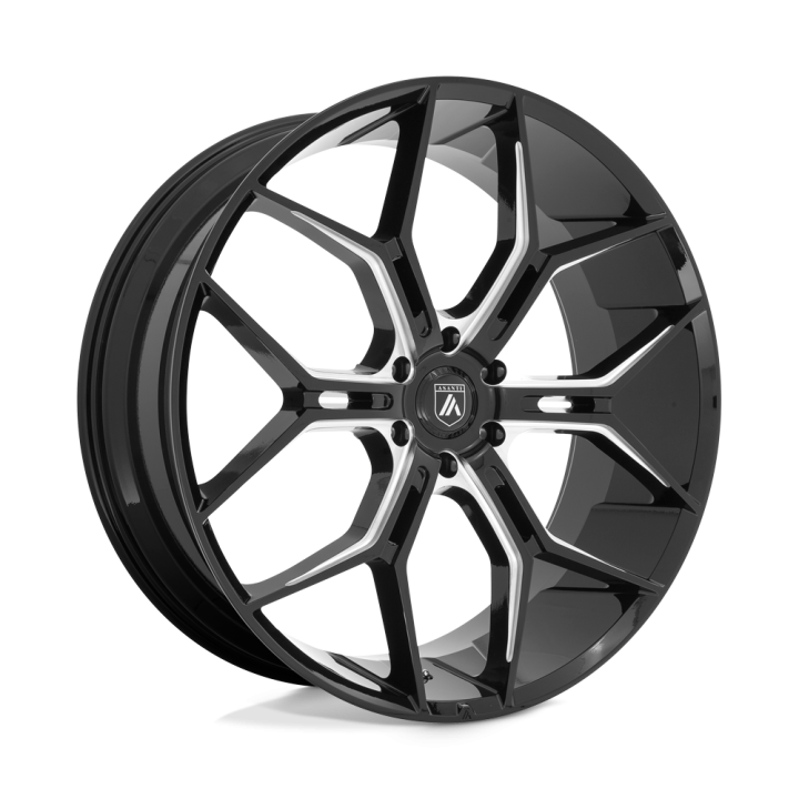Felga aluminiowa ABL-38 MONARCH TRUCK Gloss Black Milled ASANTI