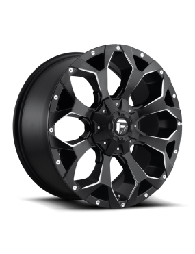 Felga aluminiowa D546 ASSAULT Matte Black Milled FUEL