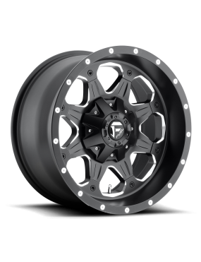 Felga aluminiowa D534 BOOST Matte Black Milled FUEL