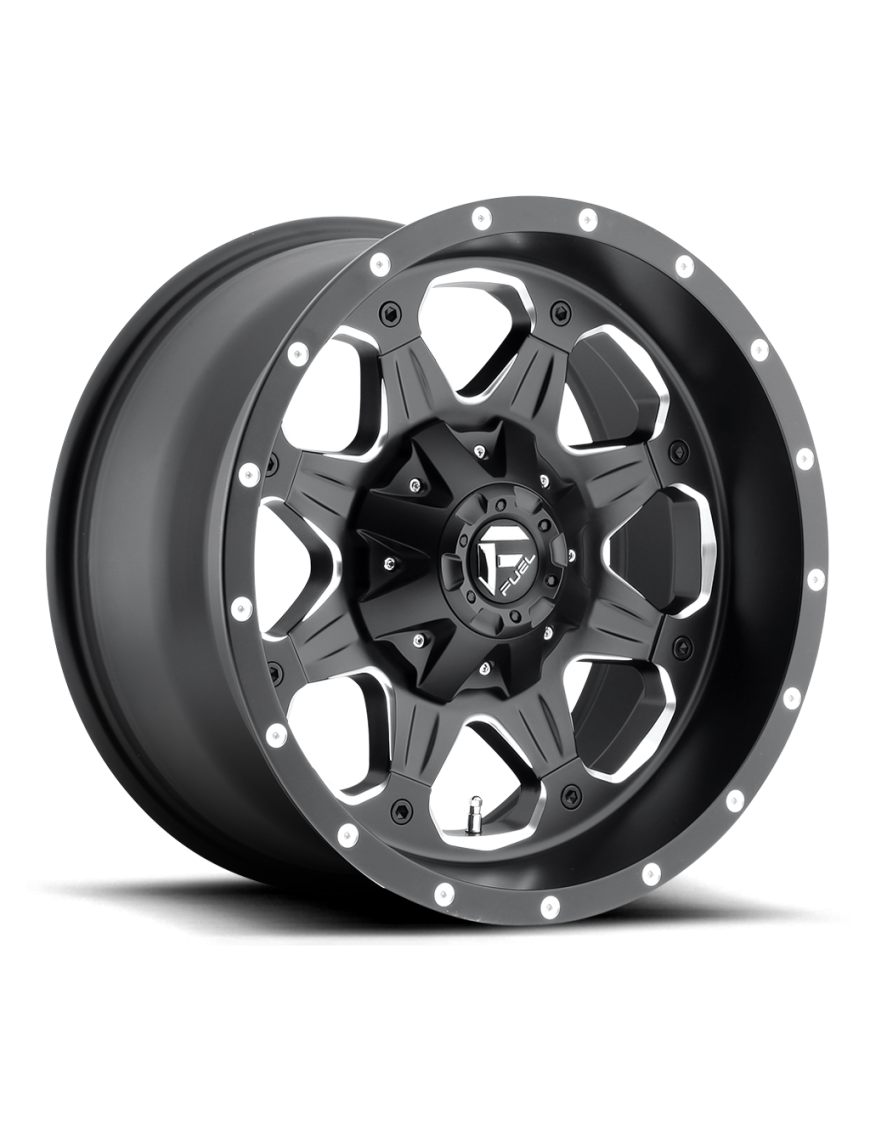 Felga aluminiowa D534 BOOST Matte Black Milled FUEL