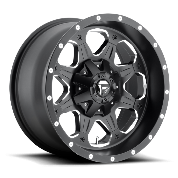 Felga aluminiowa D534 BOOST Matte Black Milled FUEL