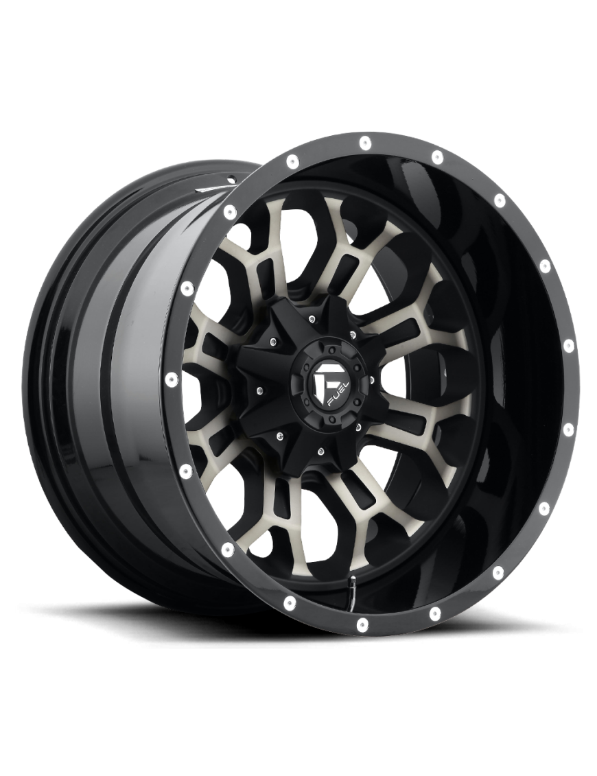 Felga aluminiowa D561 CRUSH Gloss Machined Double Dark Tint FUEL