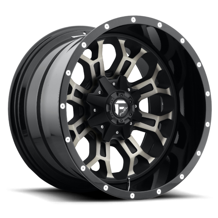 Felga aluminiowa D561 CRUSH Gloss Machined Double Dark Tint FUEL