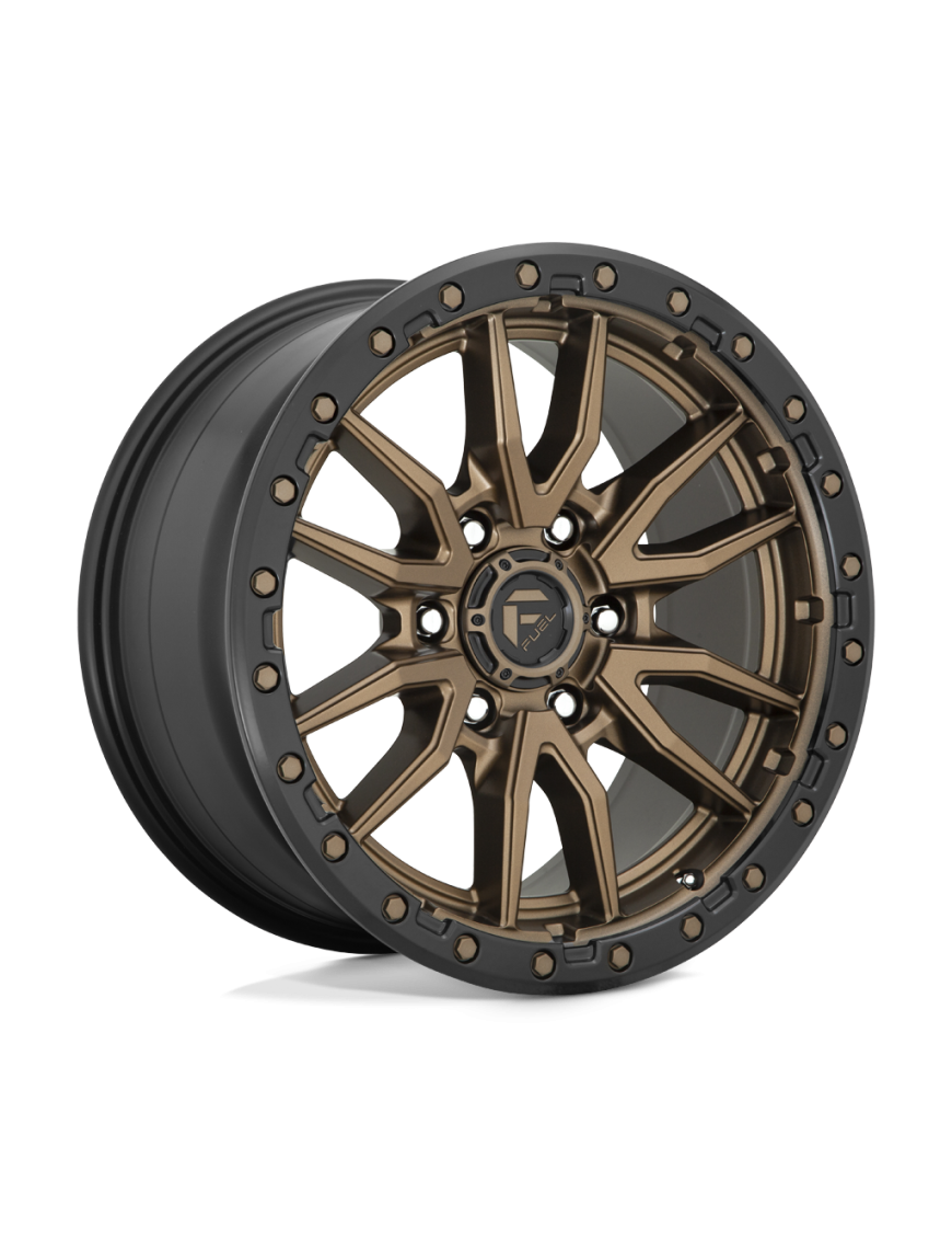 Felga aluminiowa D681 REBEL Matte Bronze Black Bead Ring FUEL
