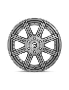 Felga aluminiowa D710 ROGUE PLATINUM Brushed Gun Metal Tinted Clear FUEL - ujęcie 3