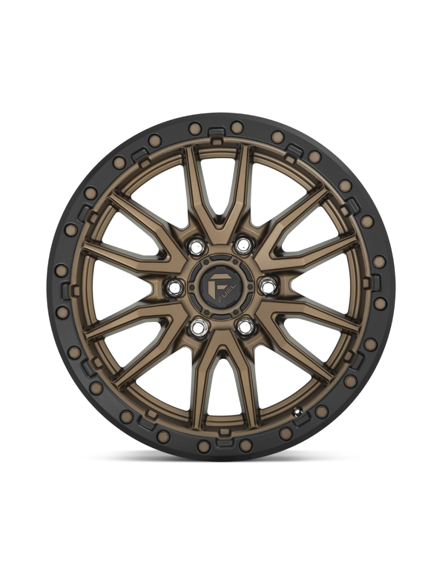 Felga aluminiowa D681 REBEL Matte Bronze Black Bead Ring FUEL - ujęcie 3