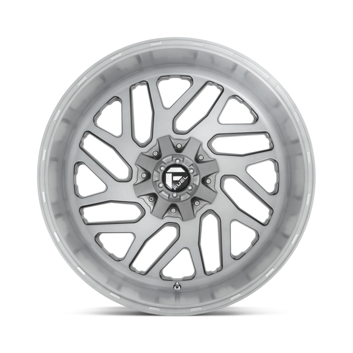 Felga aluminiowa D715 TRITON PLATINUM Brushed Gun Metal Tinted Clear FUEL - ujęcie 2