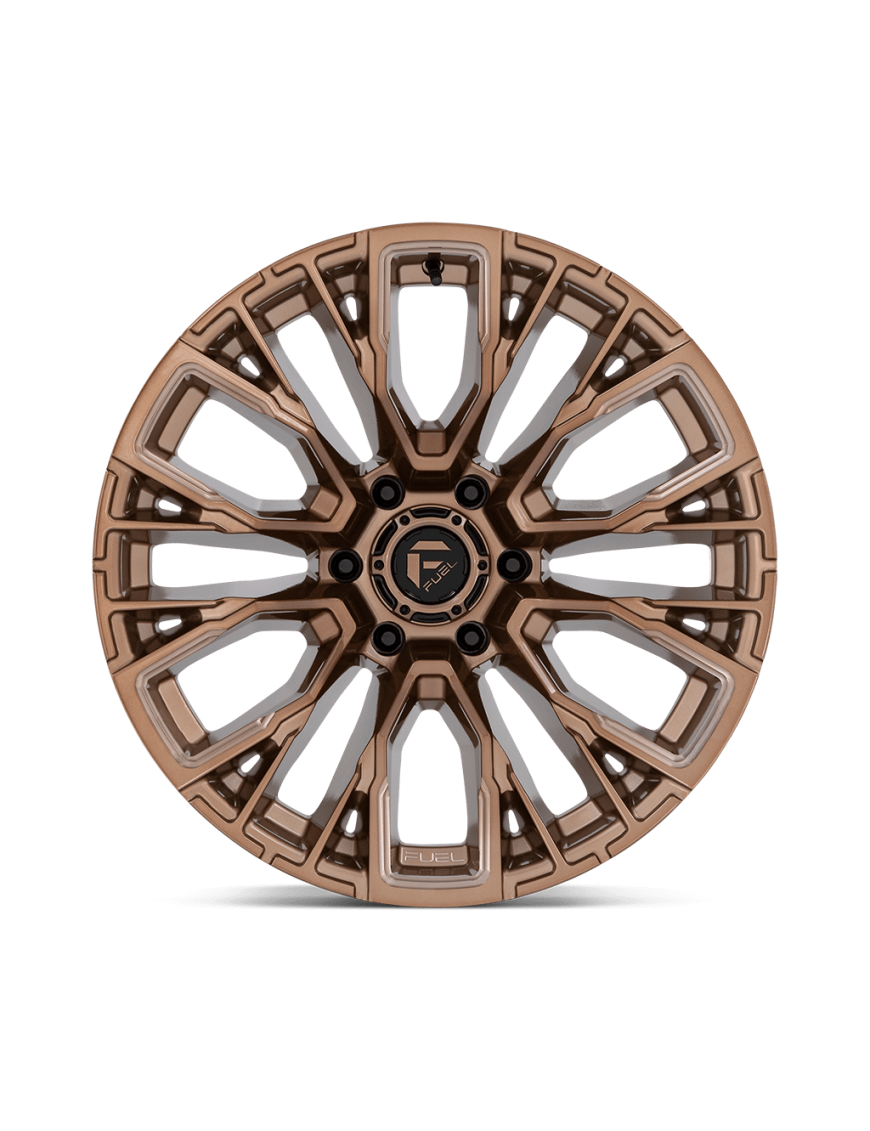 Felga aluminiowa D850 REBAR Platinum Bronze Milled FUEL - ujęcie 2
