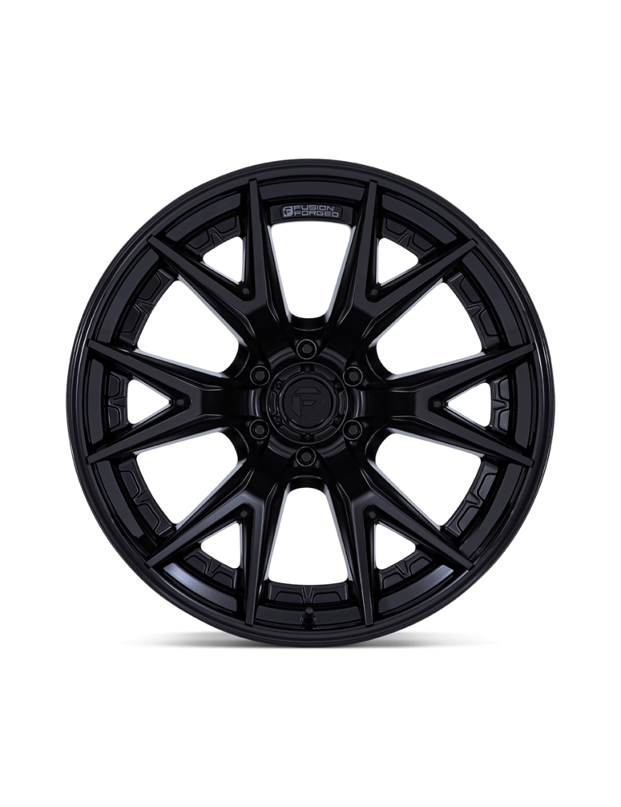 Felga aluminiowa FC402 CATALYST Matte Black W/ Gloss Black Lip FUEL - ujęcie 2