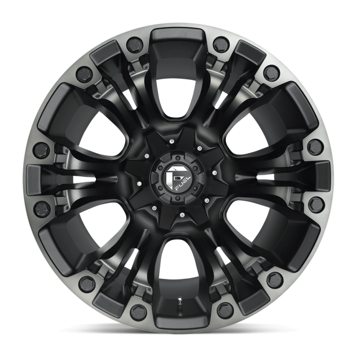 Felga aluminiowa D851 VAPOR Matte Black Gray Tint FUEL - ujęcie 3