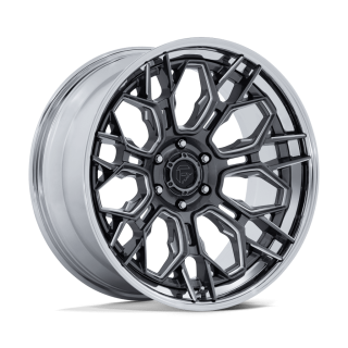 Felga aluminiowa FC409 HIVE Gloss Gunmetal W/ Chrome Lip FUEL