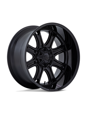 Felga aluminiowa DARKSTAR Matte Black W/ Gloss Black Lip FUEL