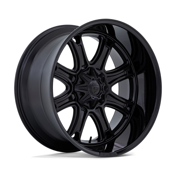 Felga aluminiowa DARKSTAR Matte Black W/ Gloss Black Lip FUEL