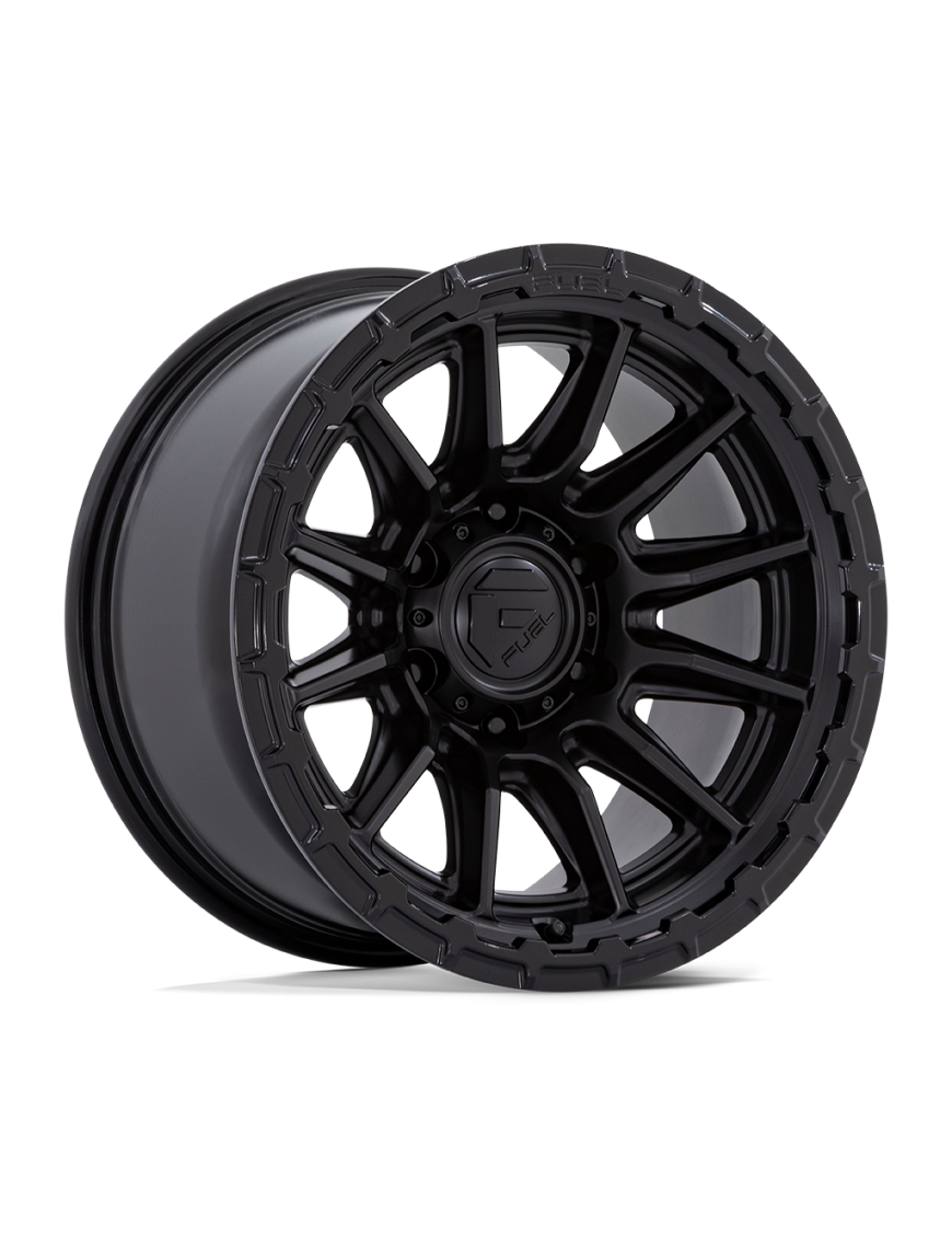 Felga aluminiowa FC866 PISTON Blackout W/ Gloss Black Lip FUEL