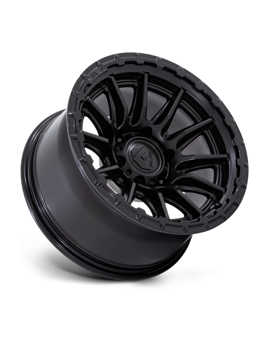 Felga aluminiowa FC866 PISTON Blackout W/ Gloss Black Lip FUEL - ujęcie 2