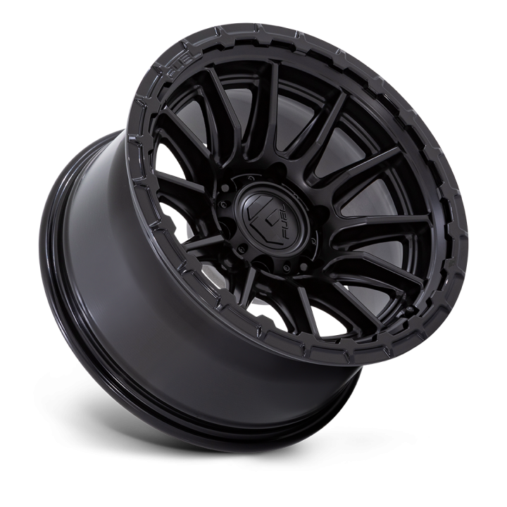 Felga aluminiowa FC866 PISTON Blackout W/ Gloss Black Lip FUEL - ujęcie 2
