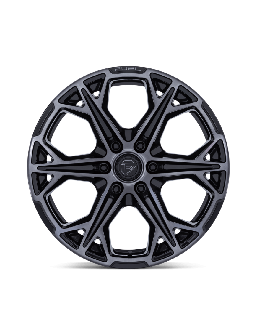 Felga aluminiowa FC886 HAMMERHEAD Gloss Black Dark Tinted Clear FUEL - ujęcie 2
